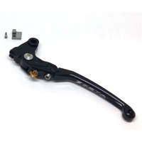 Z-STREET CLUTCH LEVER ROAD - PILOT | BLK ZX-10R'04-,NINJA1000'11-16,Z1000'04-16,Z800'13-16,VERSYS1000'12-14 etc. | BLACK